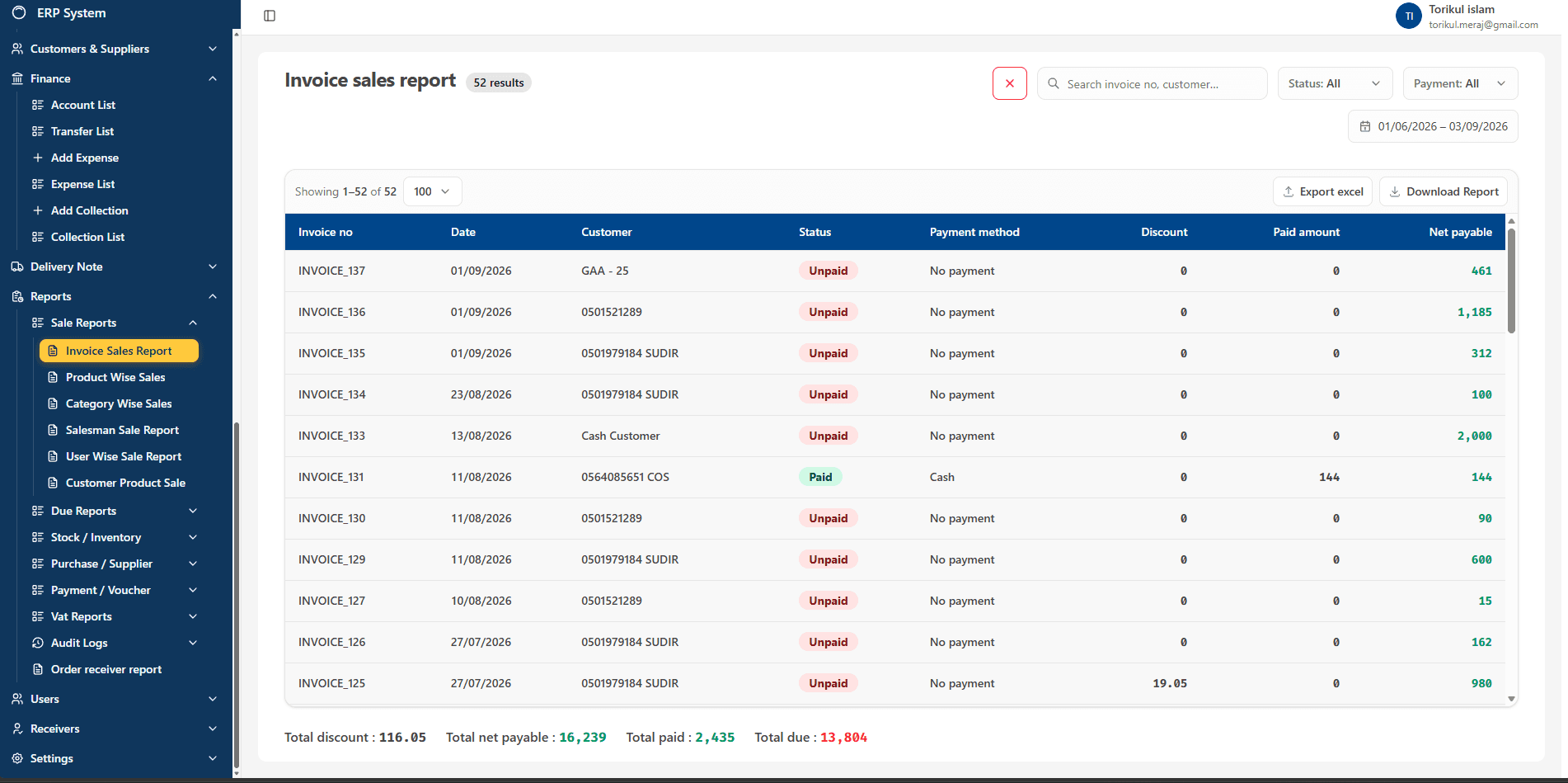 Business ERP System screenshot 7