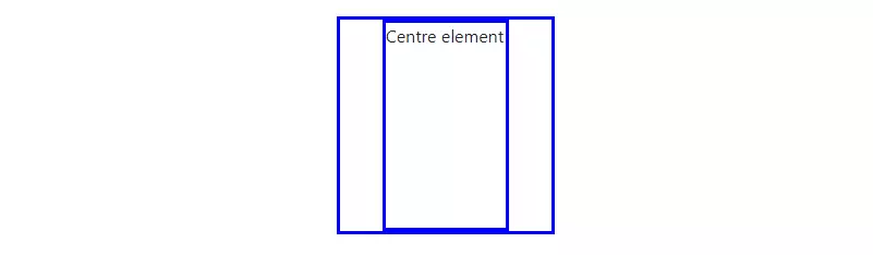 Make element align only vertically or horizontally