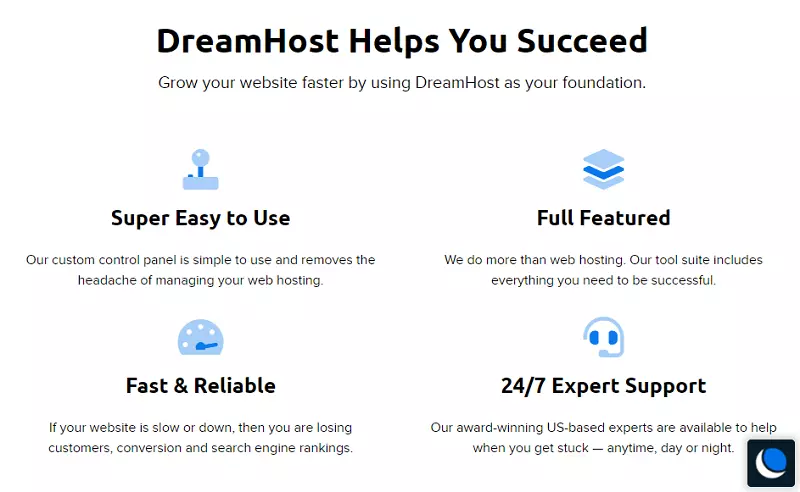 Dreamhost - the best web hosting easy to use